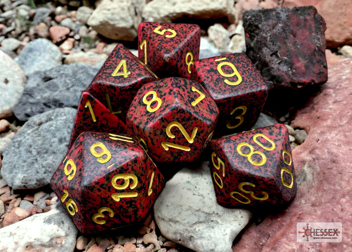 Chessex - Speckled Polyhedral 7 Dice Set - Mercury