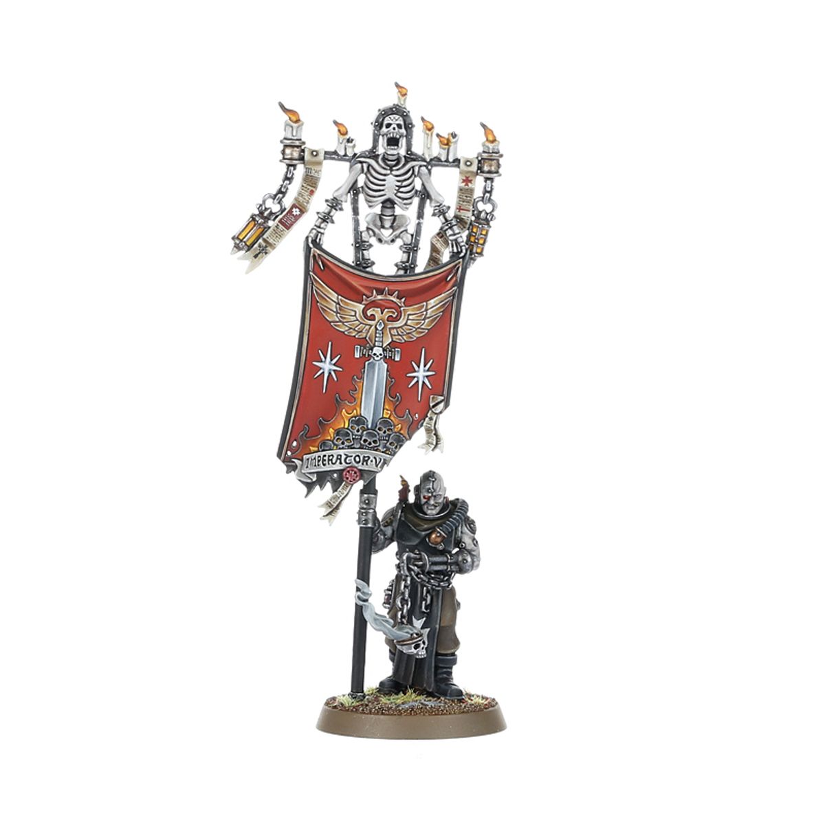 Black Templars: Chaplain Grimaldus & Retinue