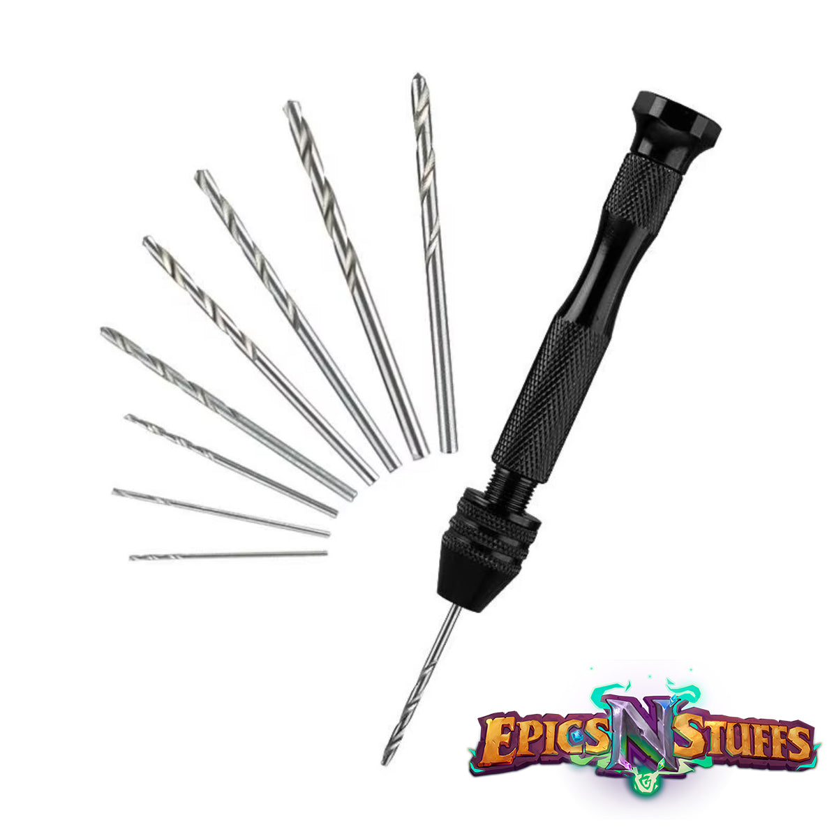 Mini Hand Drill with bits