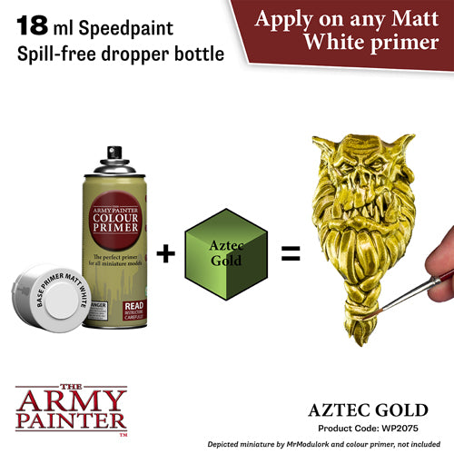 The Army Painter - Speedpaint 2.0 Metallic - Aztec Gold