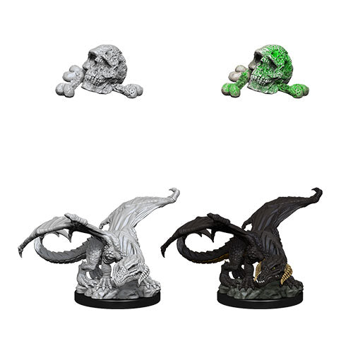 D&D Nolzur's Marvelous Miniatures: Black Dragon Wyrmling