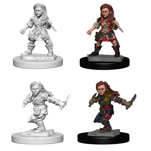 D&D Nolzur's Marvelous Miniatures: Halfling Female Rogue