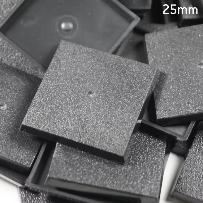 EnS - 25mm Square bases (20pc)