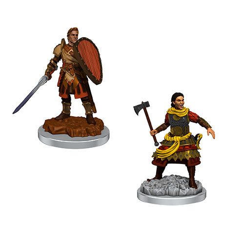 D&D Nolzur's Marvelous Miniatures: Human Fighters