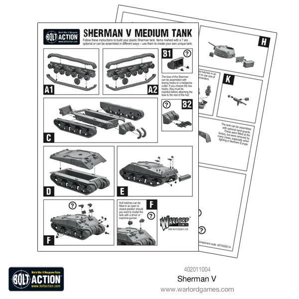 Bolt Action: Sherman V (M4A4)