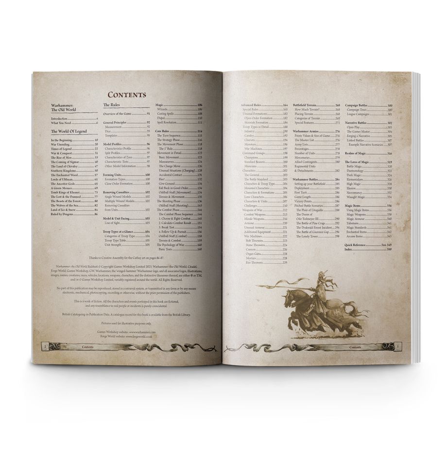 The Old World: Rulebook