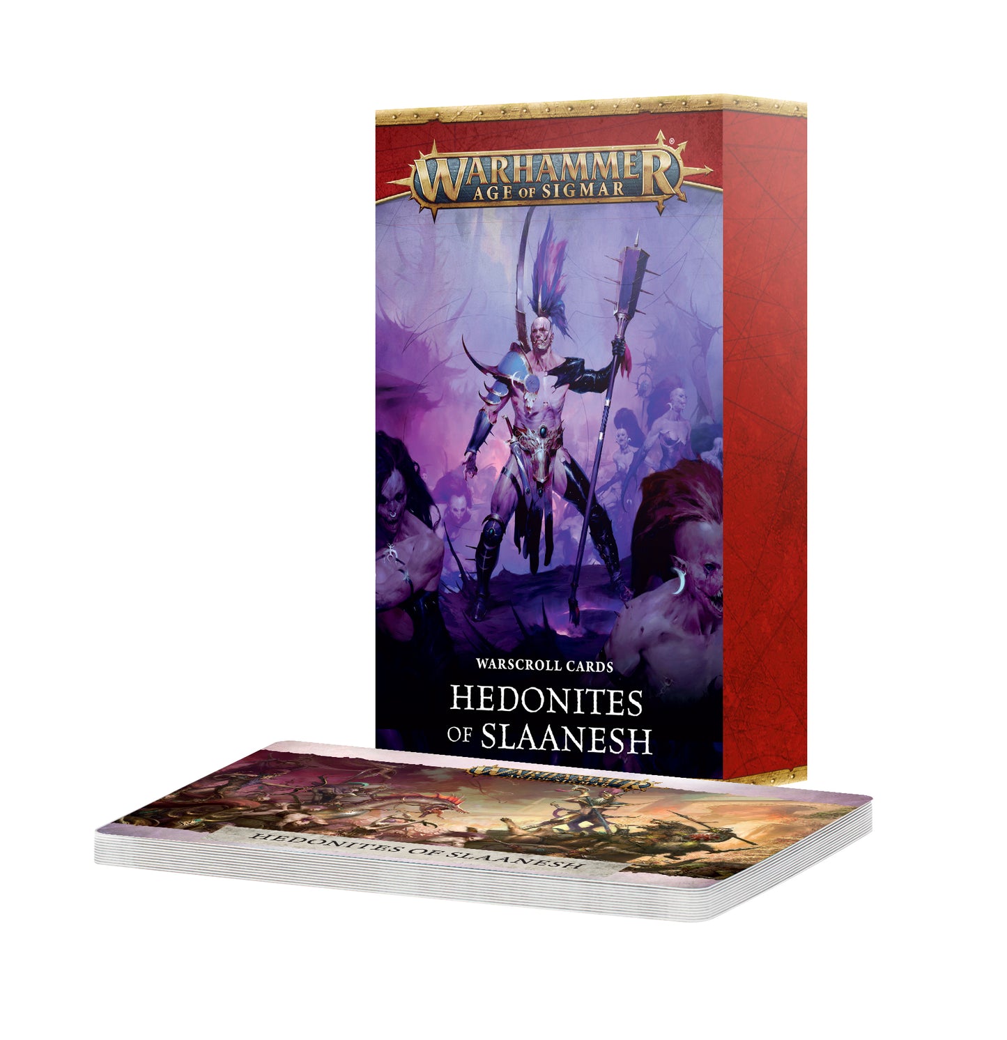 Hedonites Of Slaanesh: Warscroll Cards