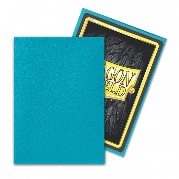 Dragon Shield - Matte Standard Size Sleeves 100pk - Players Choice Turquoise Atebeck