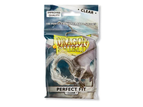 Dragon Shield - Dragon Shield Perfect Fit (Toploading) - Clear/Clear (100 ct. in bag)