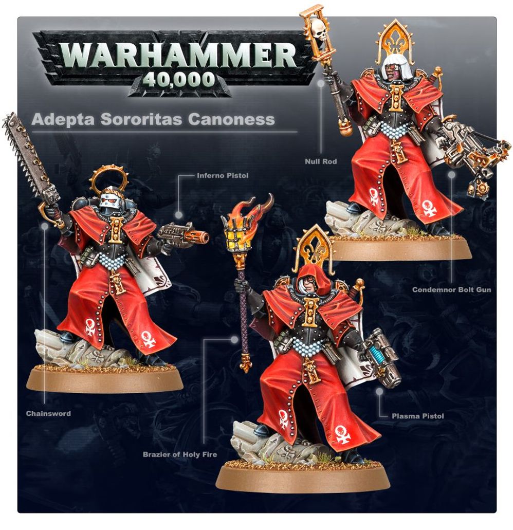 Adepta Sororitas: Canoness