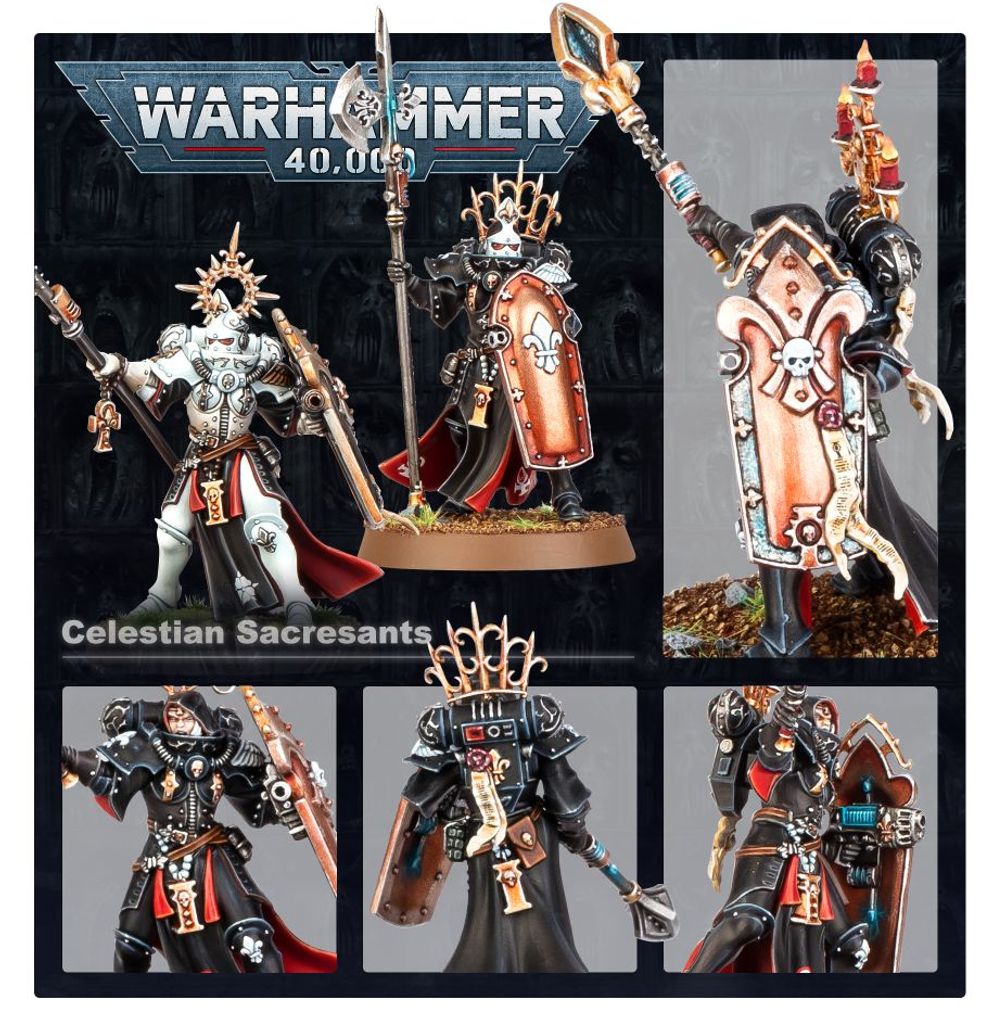 Adepta Sororitas: Celestian Sacresants