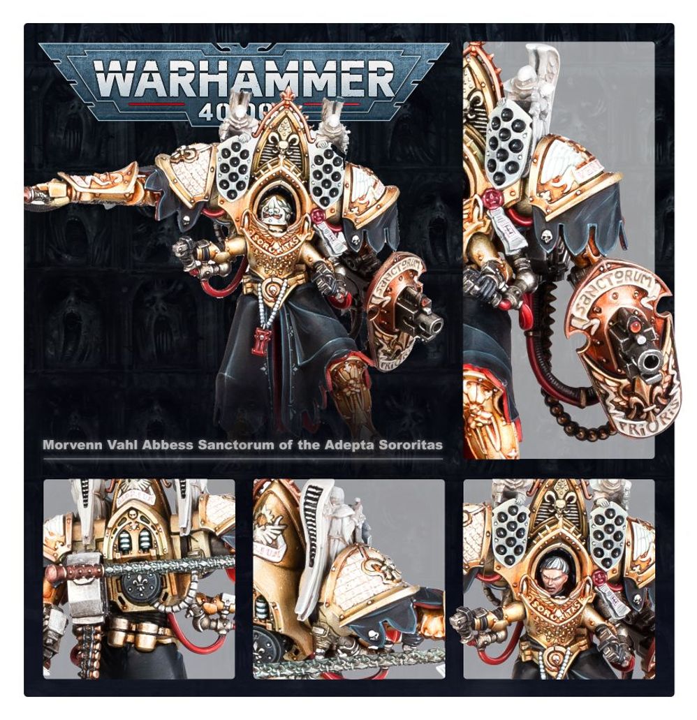 Adepta Sororitas: Morvenn Vahl Abbess Sanctorum