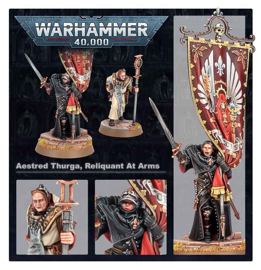 Adepta Sororitas: Aestred Thurga Reliquant at Arms