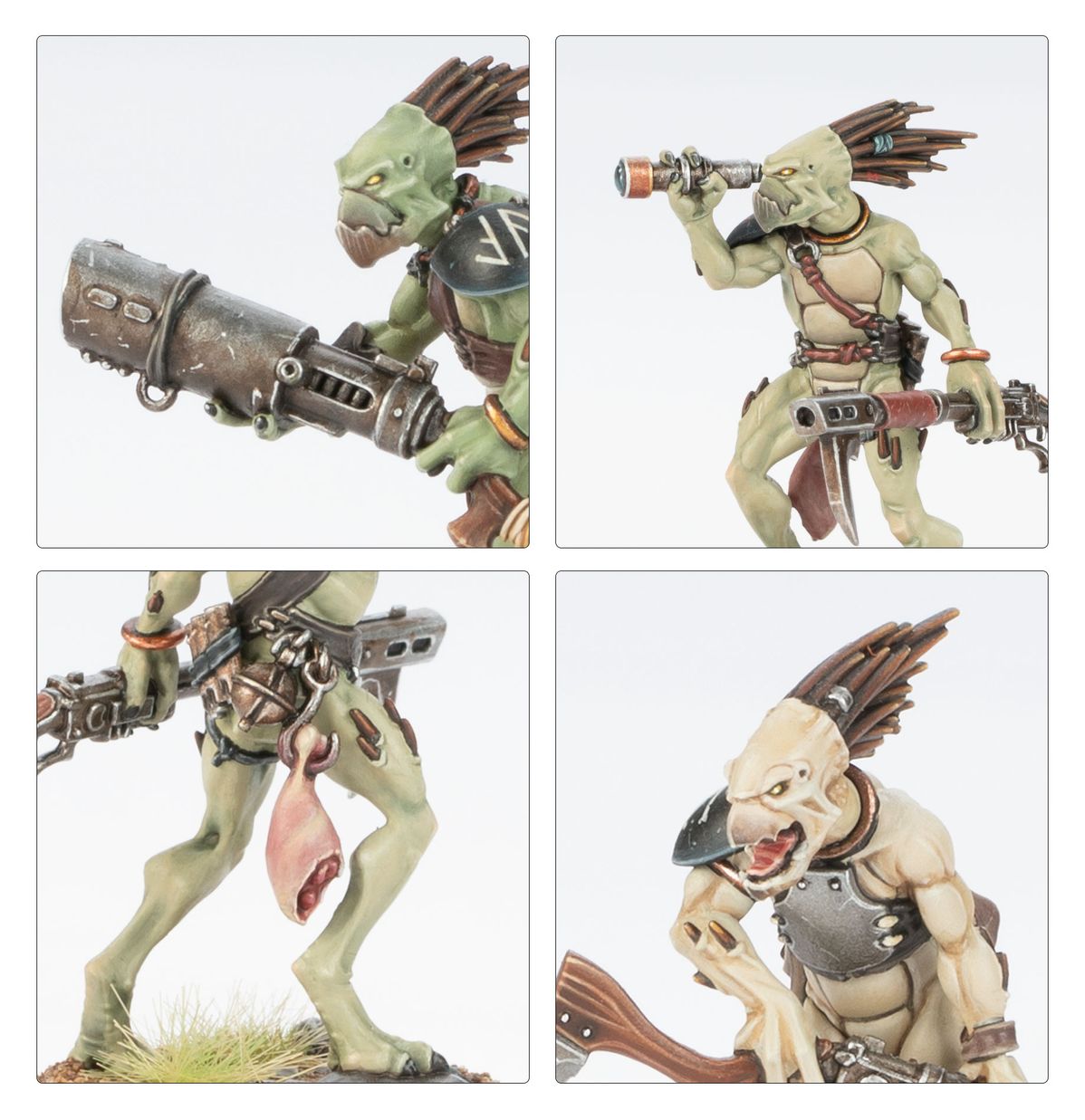 T'au Empire: Kroot Carnivore Squad