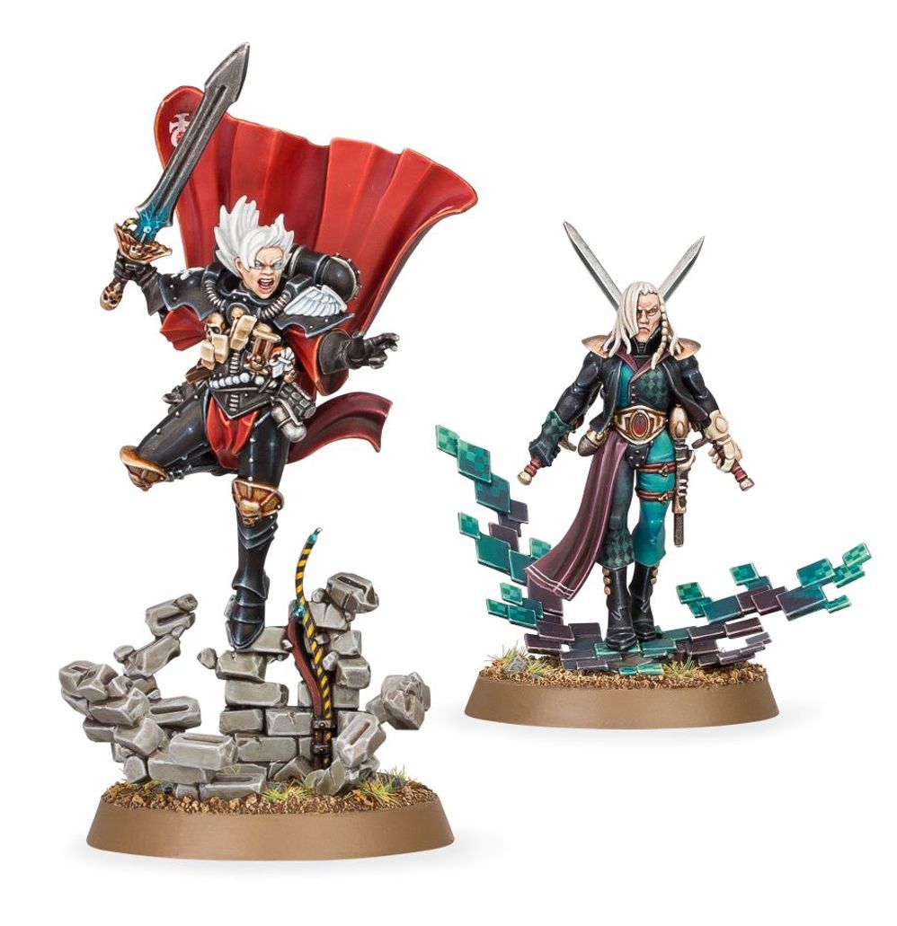 Adepta Sororitas: Daemonifuge Ephrael Stern & Kyganil