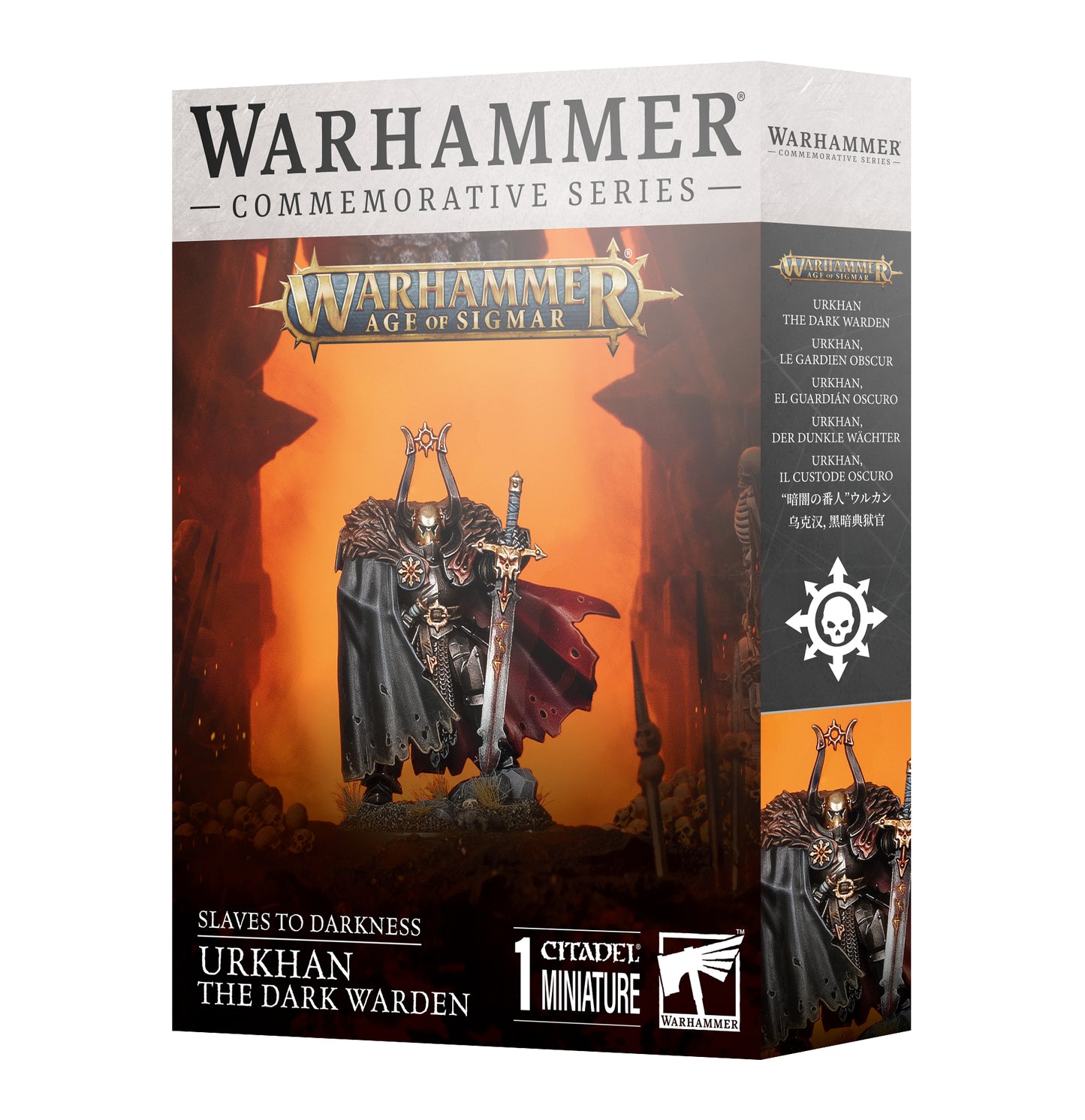Slaves to Darkness: Urkhan the Dark Warden, Commemorative Model