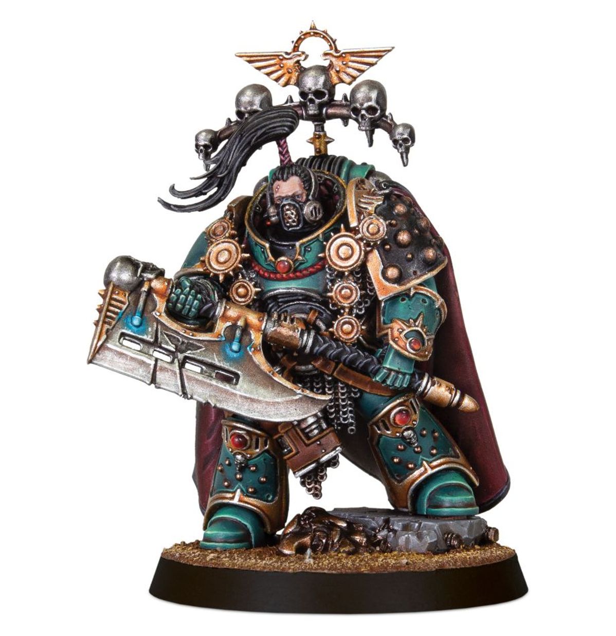 Legiones Astartes: Praetor with Power Axe