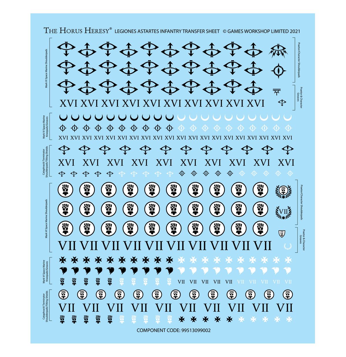 Legiones Astartes: MKVI Assault Squad