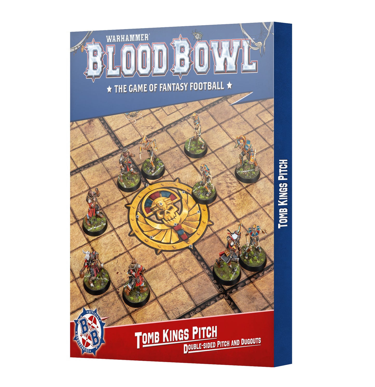 Blood Bowl: Tomb Kings Team Pitch & Dugouts
