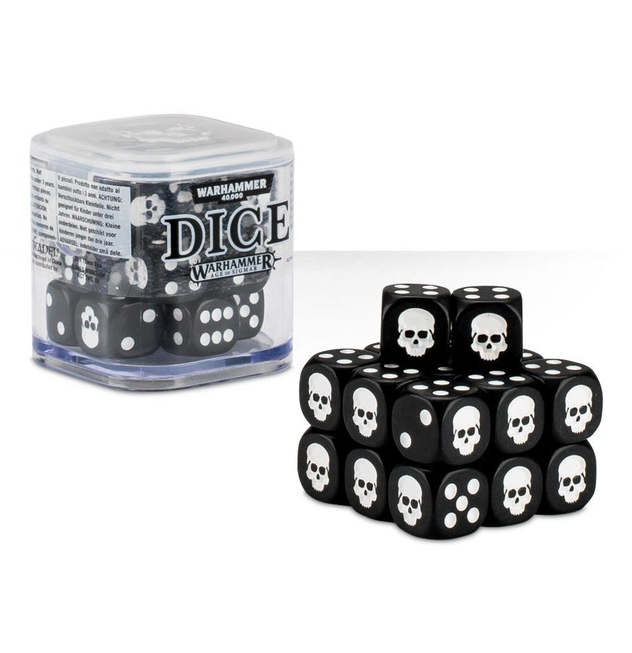 Warhammer: Dice Cube Black