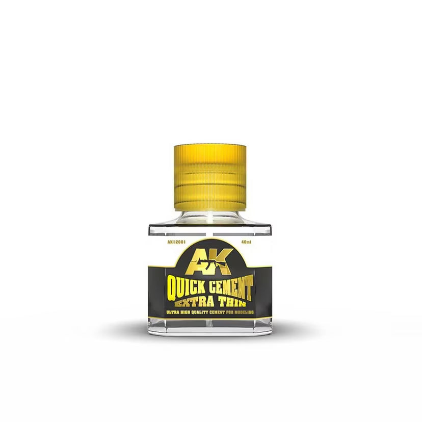 AK Interactive: Quick Cement Extra Thin 40ml