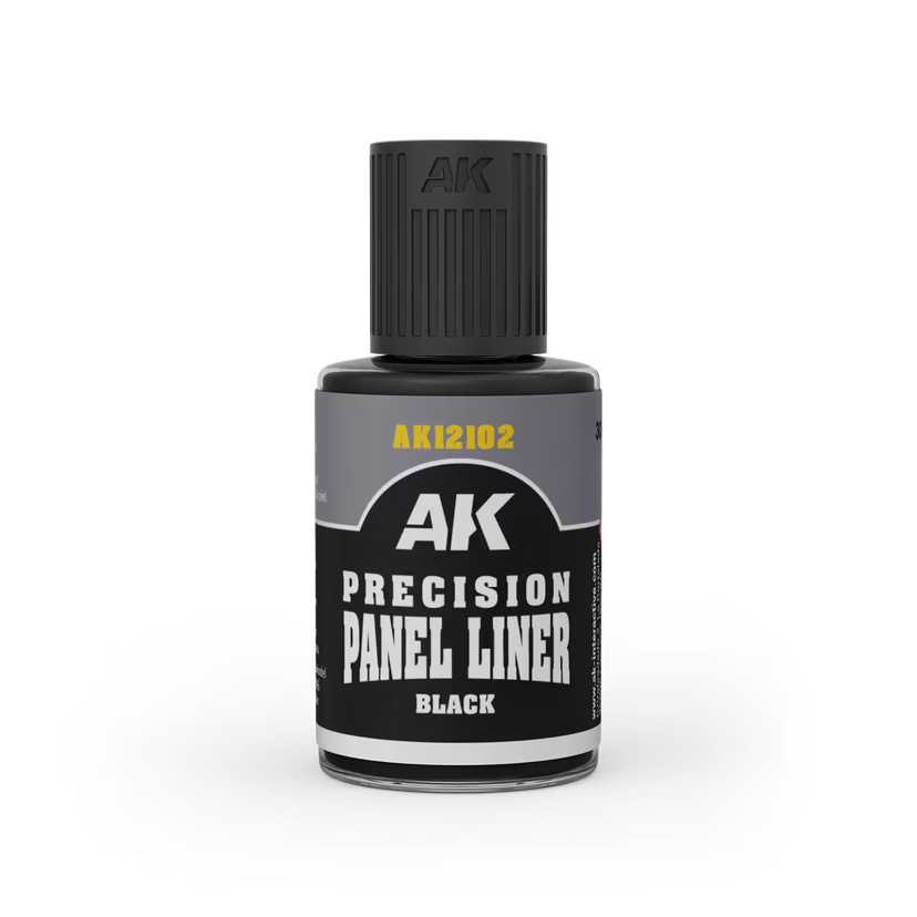 AK Precision Panel Liner: Black 30ml