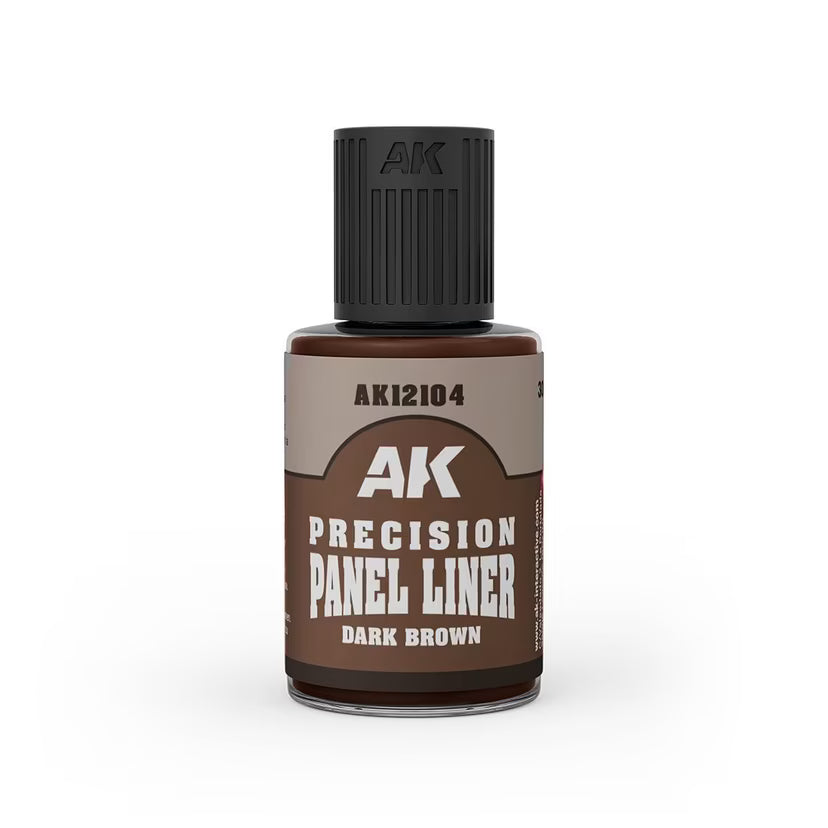 AK Precision Panel Liner: Dark Brown 30ml