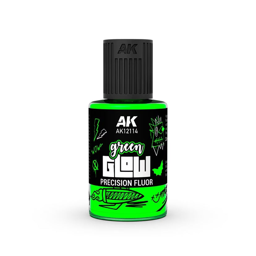 AK Interactive: Green Glow Precision Fluor 30ml