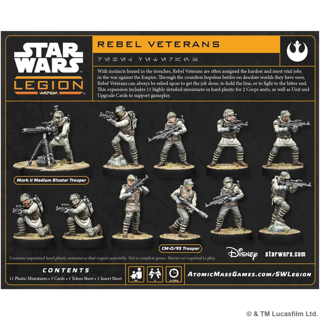 Star Wars: Legion - Rebel Veterans