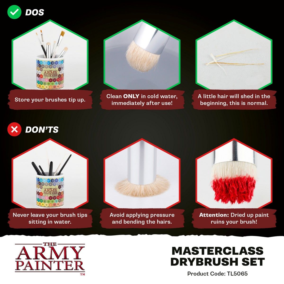 The Army Painter - Masterclass: Drybrush Set