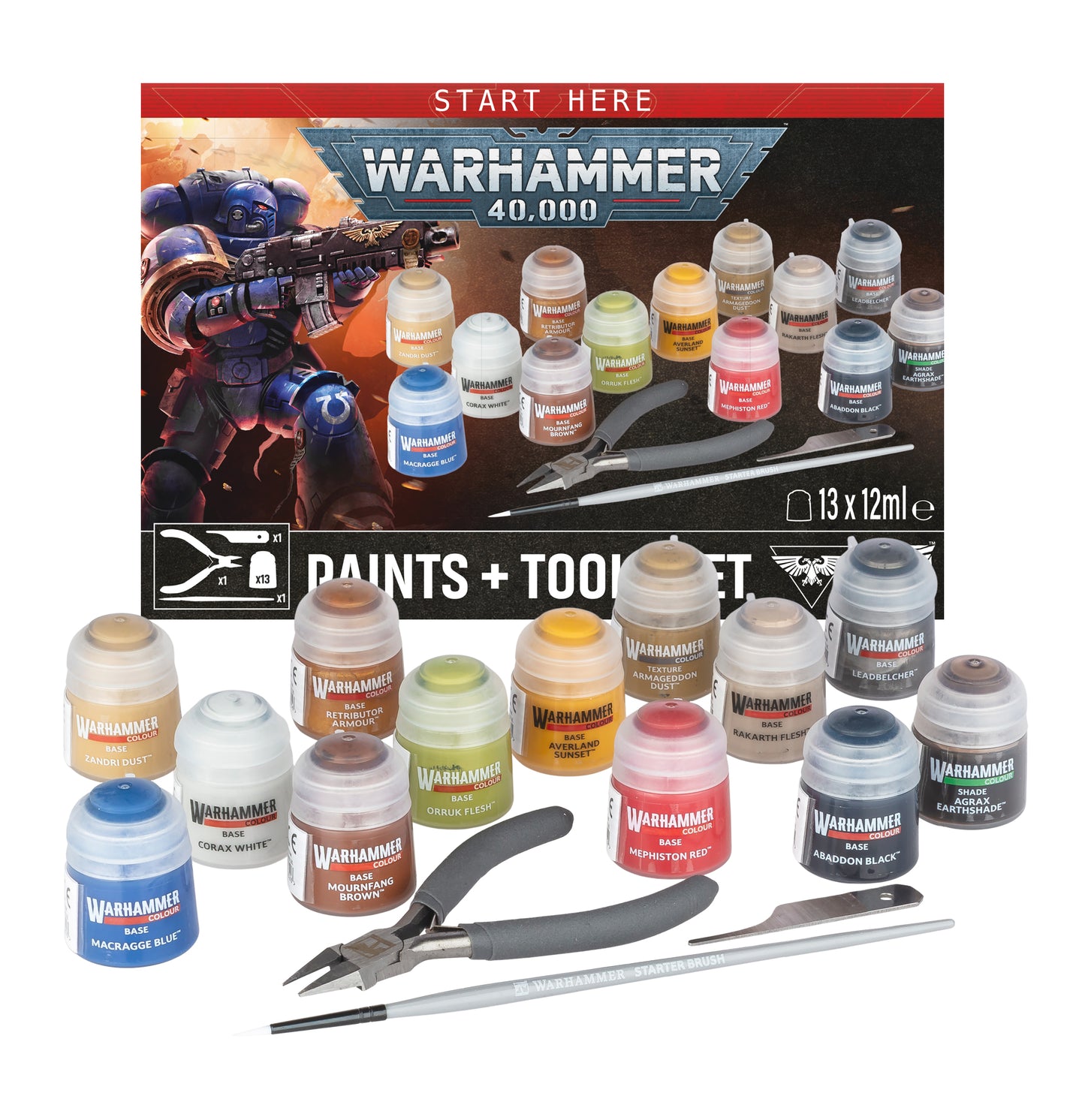 Warhammer 40000: Paints & Tools