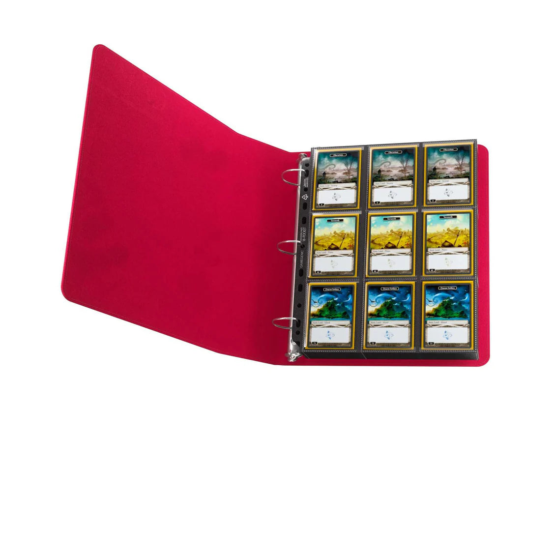 Gamegenic: Prime D-Ring-Binder - Red