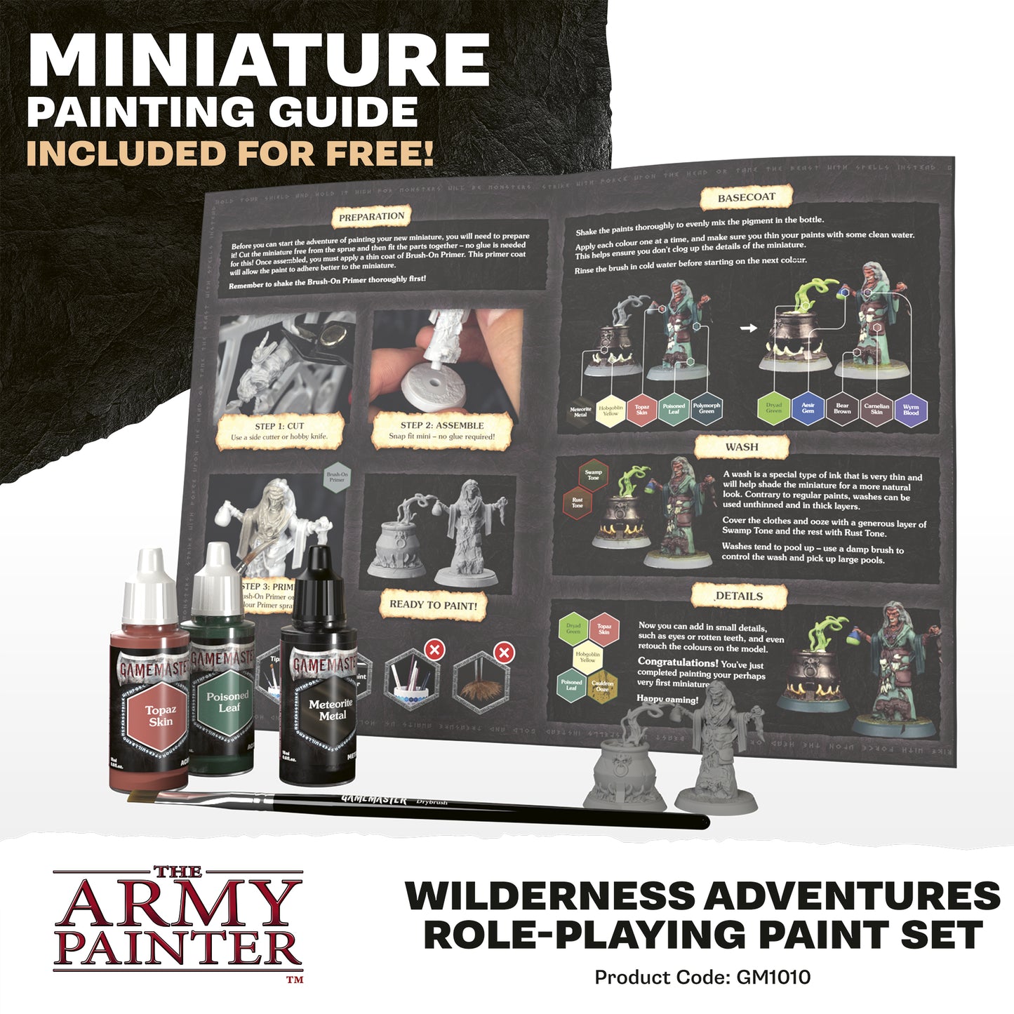 The Army Painter - Wilderness Adventures Role Playing Paint Set