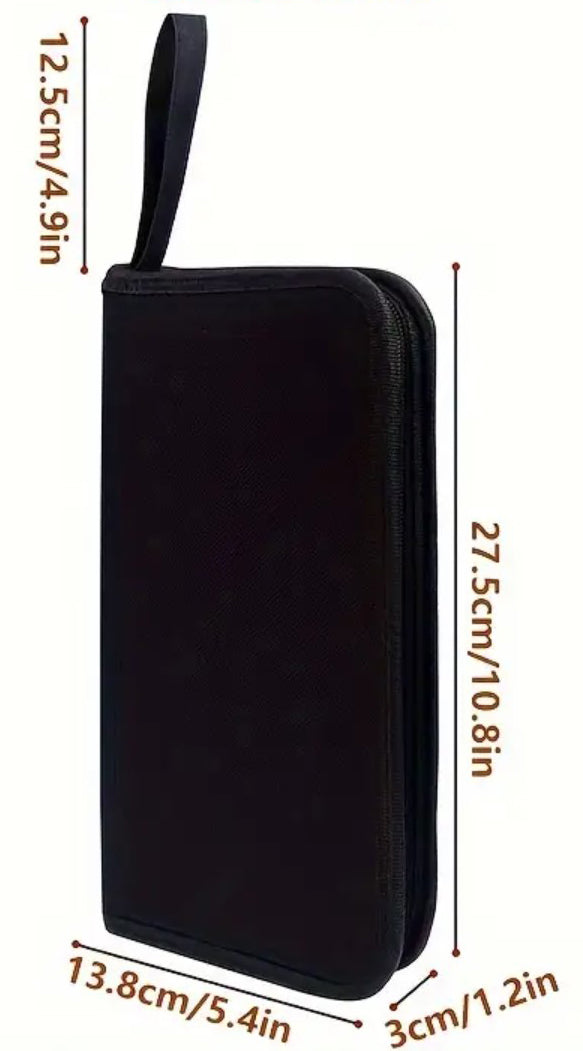 EnS - Brush Holder, 15 slot with zip