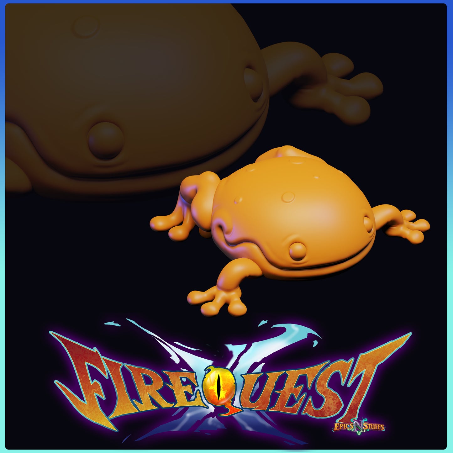 Hopper, Breath of Fire III, 3D Printed Resin Miniature