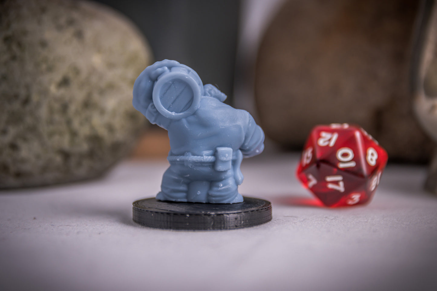 Dwarven Barkeep, 3D Printed Resin Miniature