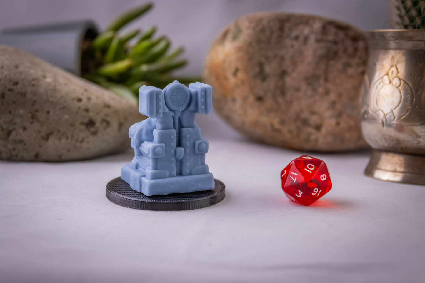 Dwarven King, 3D Printed Resin Miniature