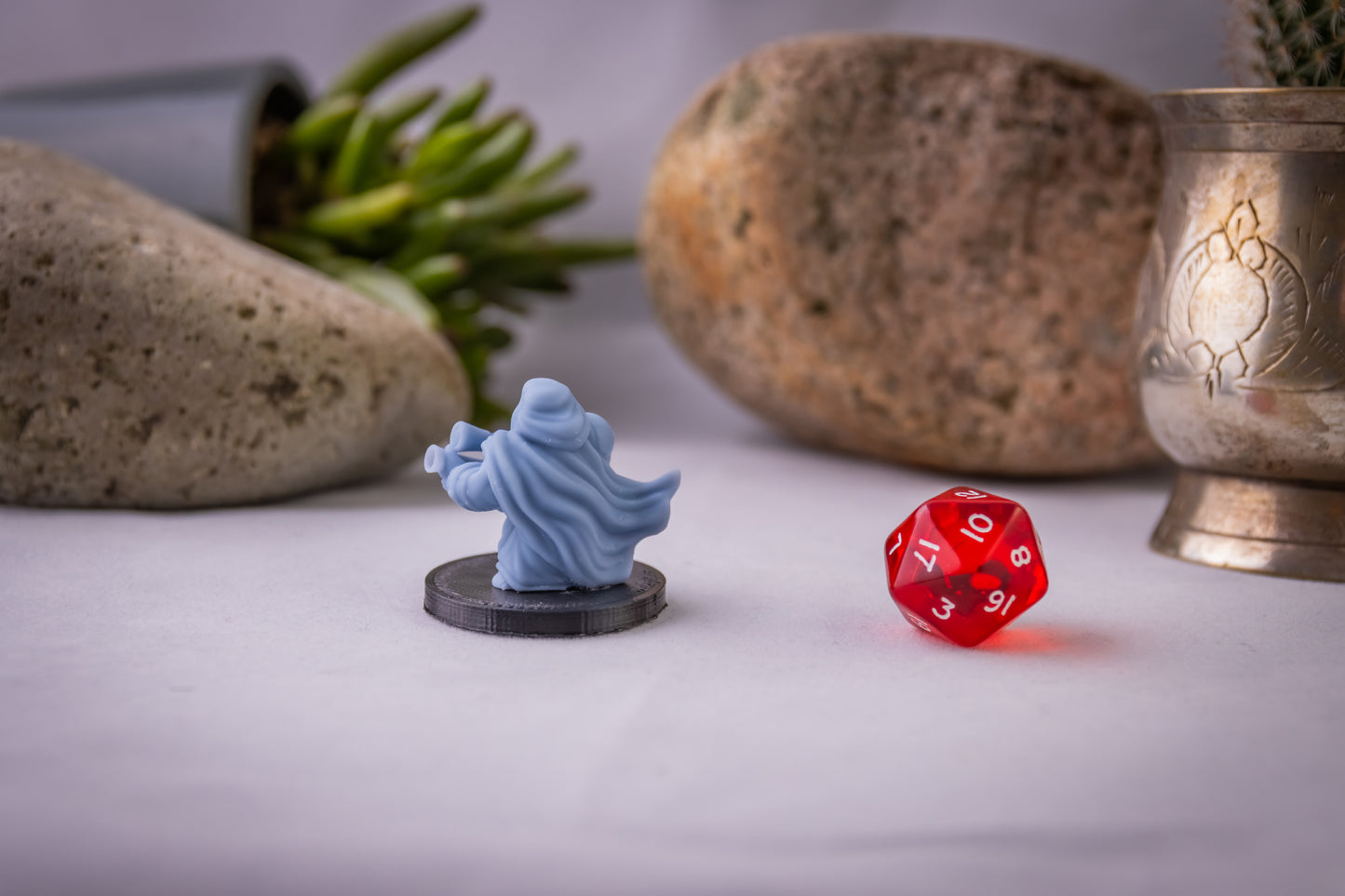 Dwarven Female Ranger, 3D Printed Resin Miniature