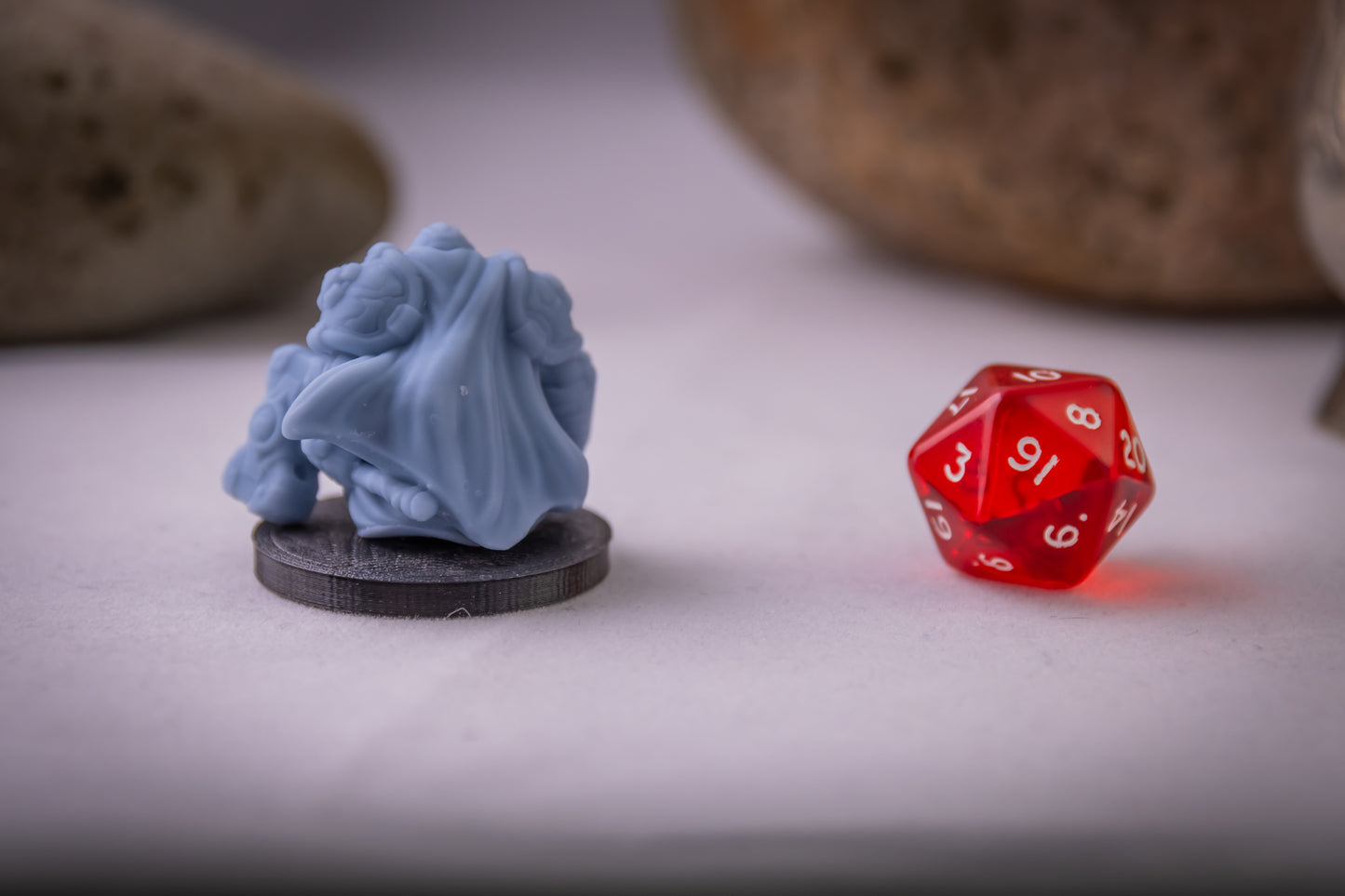 Dwarven Paladin, 3D Printed Resin Miniature