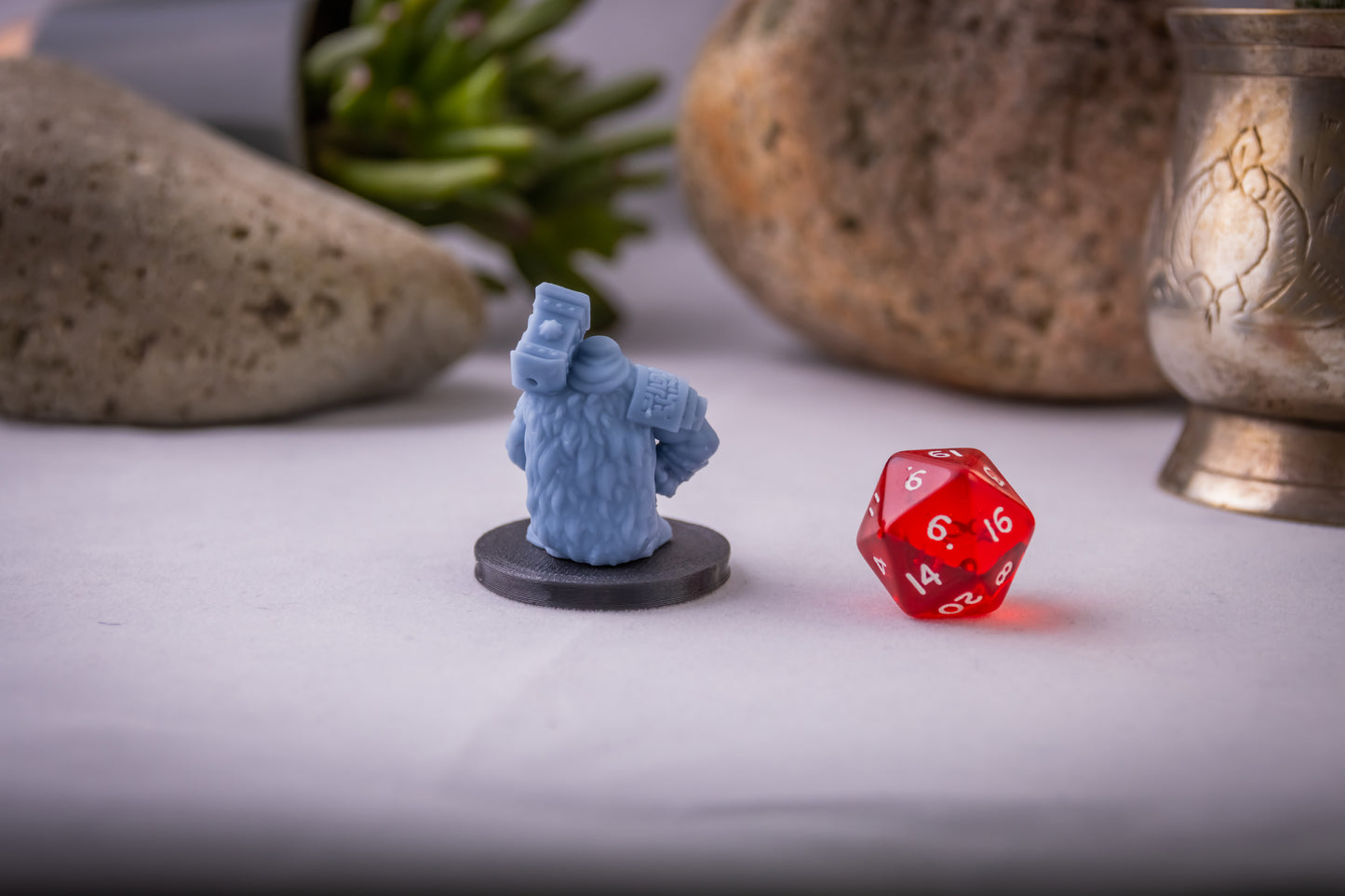 Dwarven Guardian, 3D Printed Resin Miniature