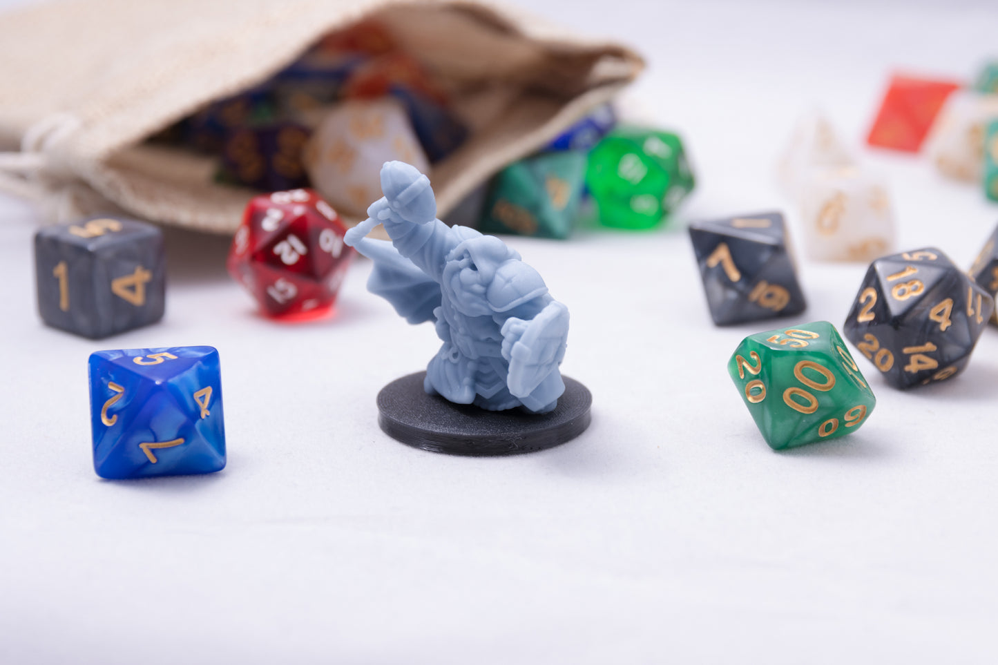 Dwarven Cleric, 3D Printed Resin Miniature
