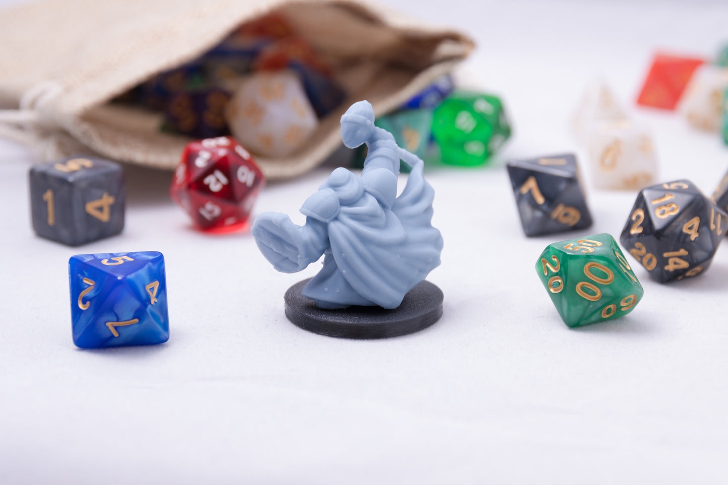 Dwarven Cleric, 3D Printed Resin Miniature