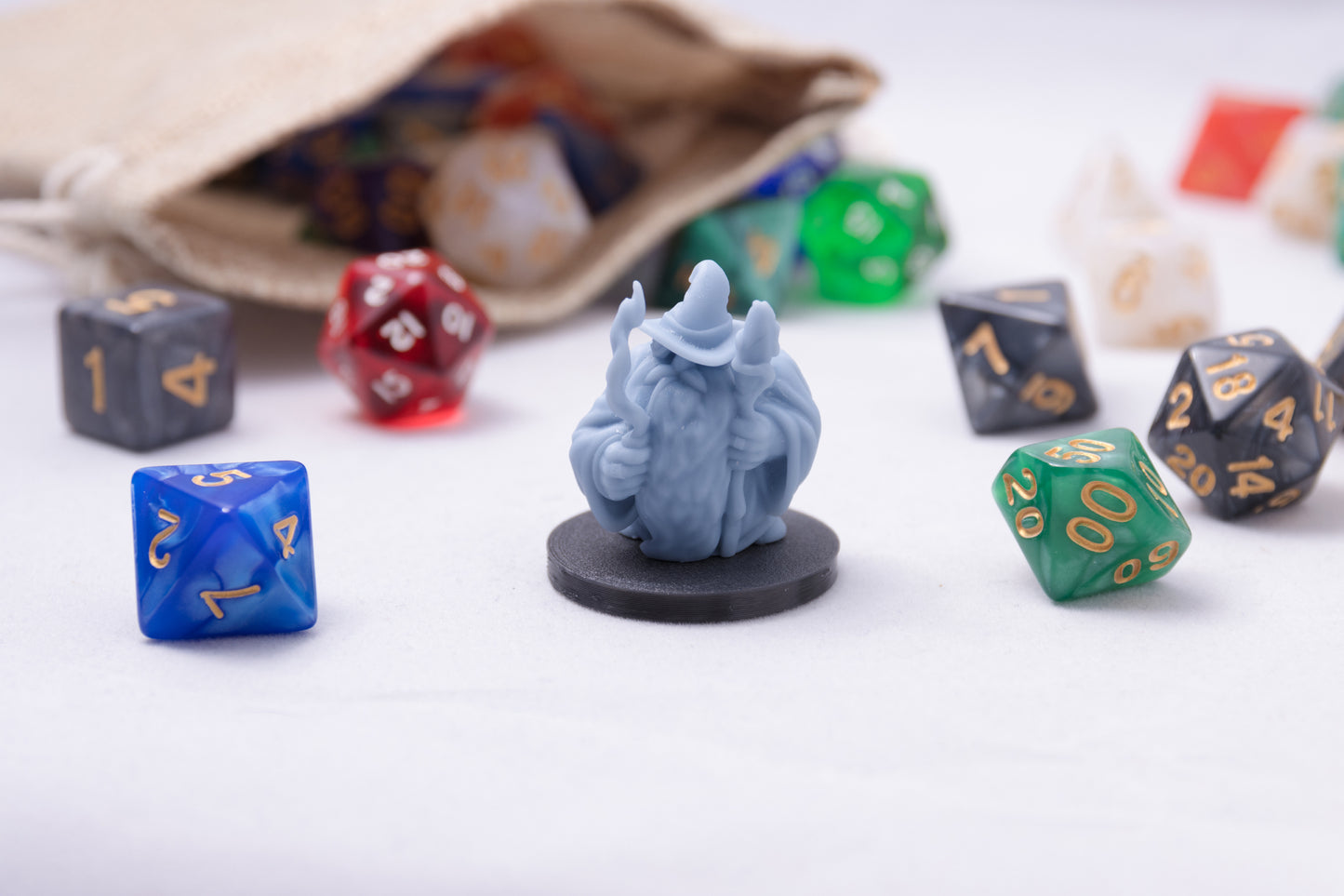 Dwarven Wizard, 3D Printed Resin Miniature