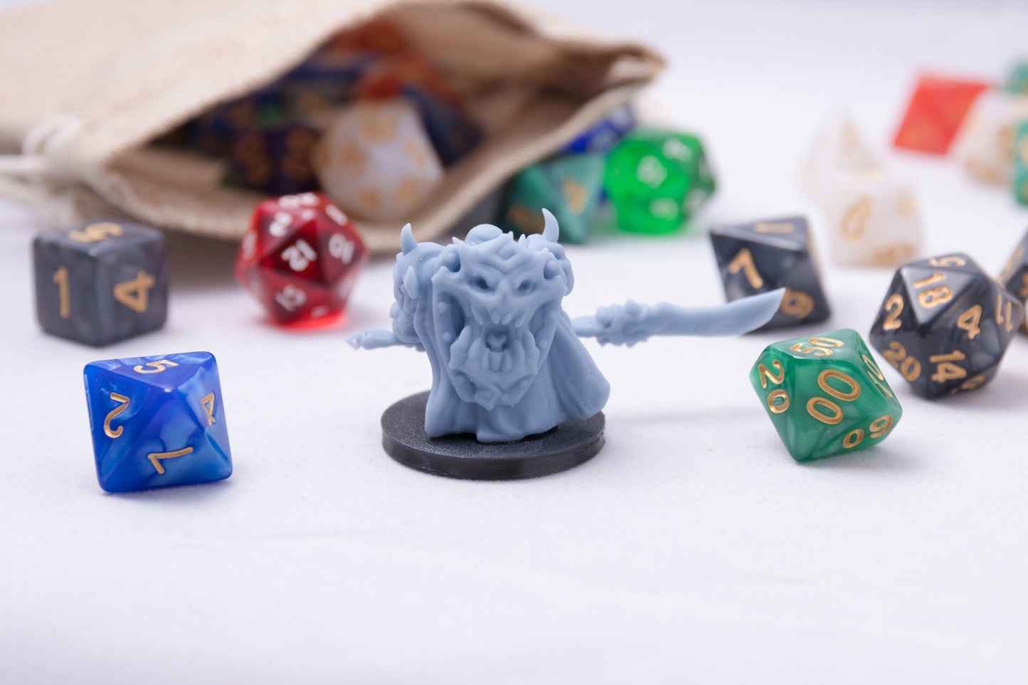 Dwarven Death Knight, 3D Printed Resin Miniature