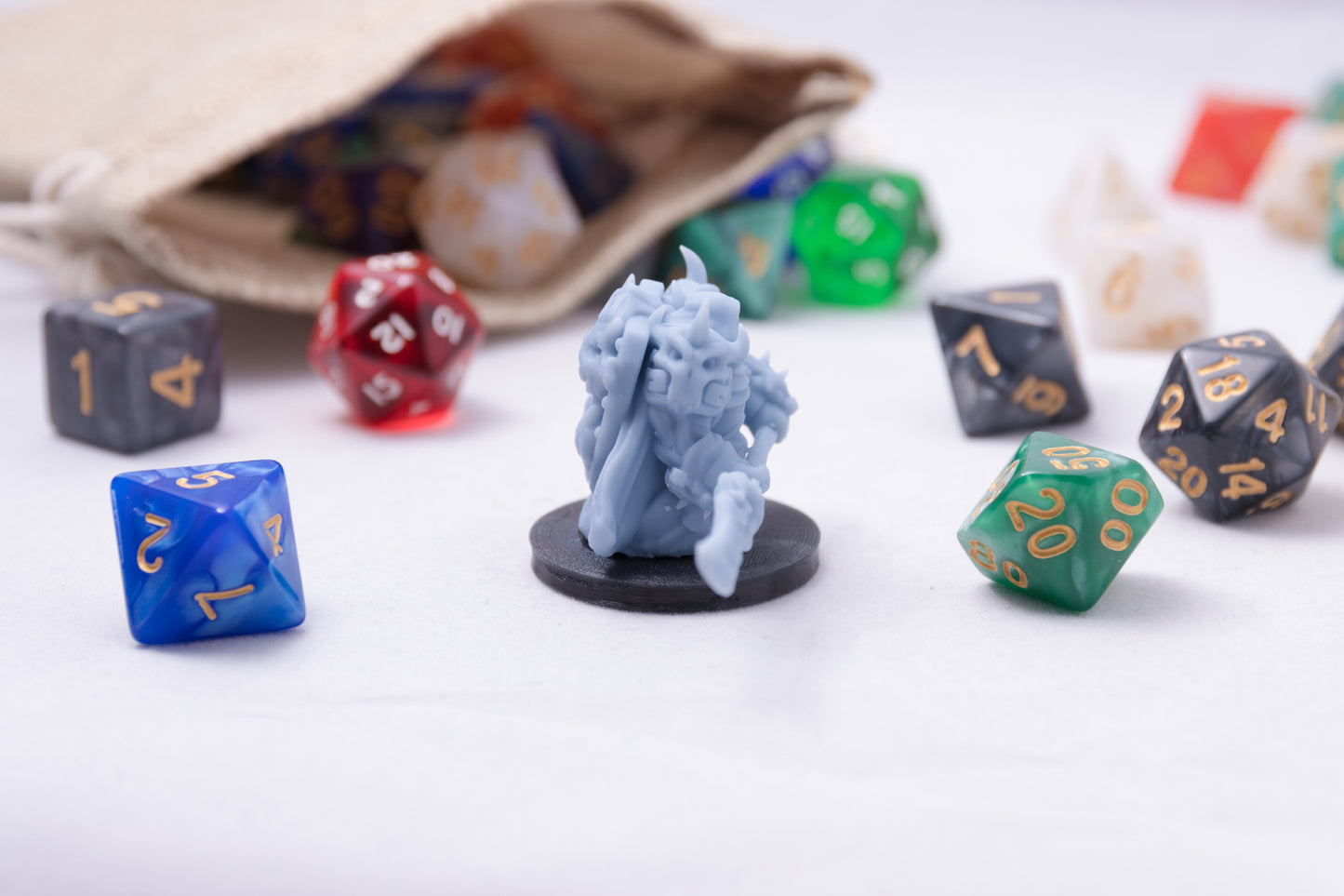 Dwarven Death Knight, 3D Printed Resin Miniature