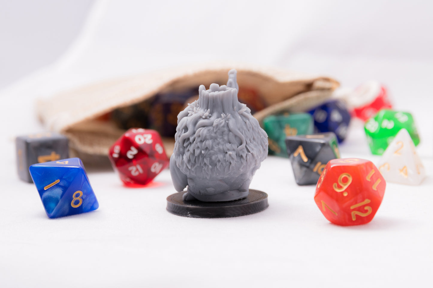 Tortle Druid, 3D Printed Resin Miniature