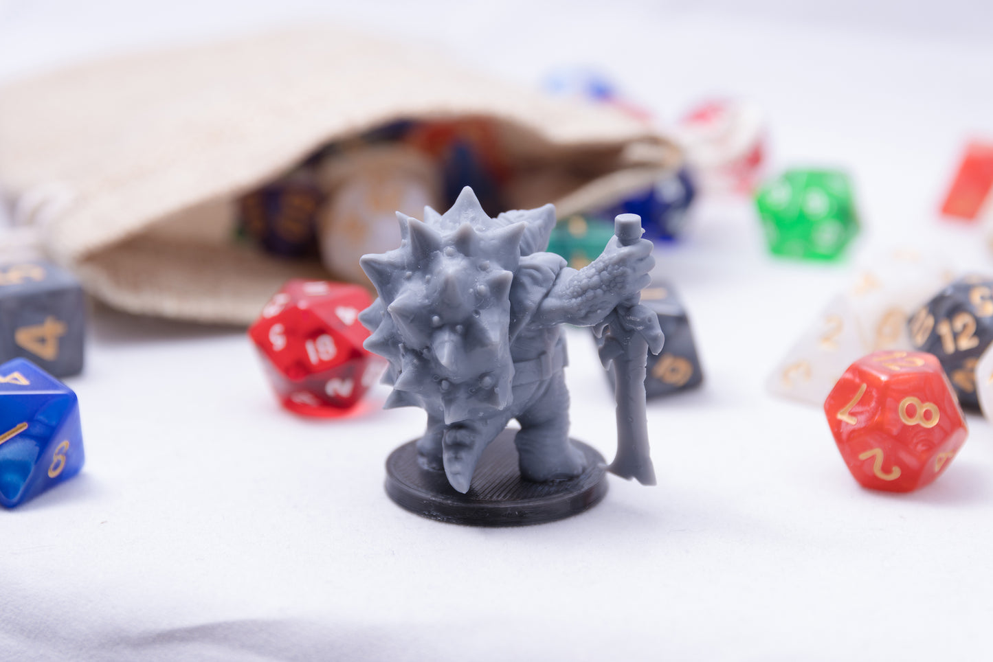 Tortle Death Knight, 3D Printed Resin Miniature