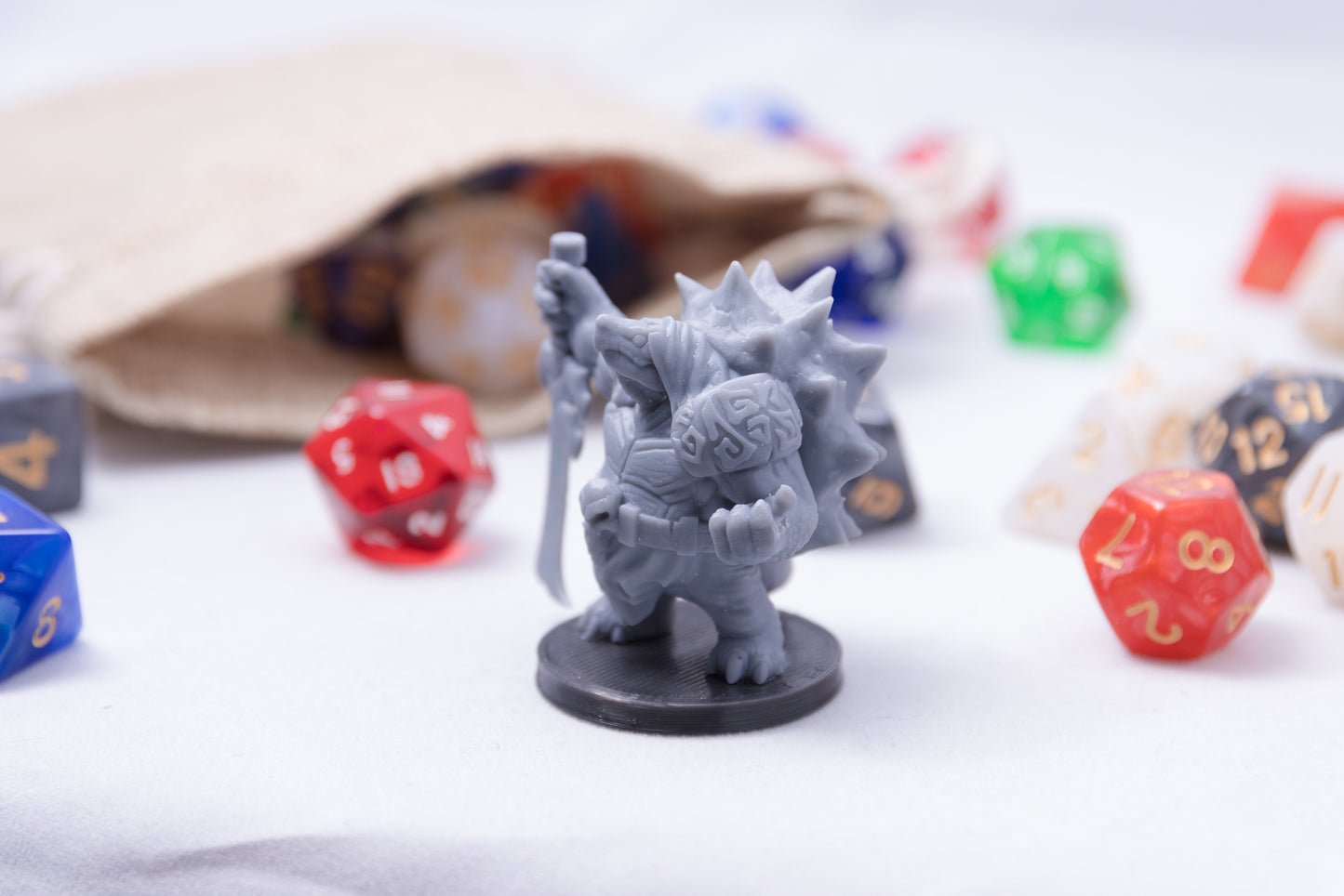 Tortle Death Knight, 3D Printed Resin Miniature