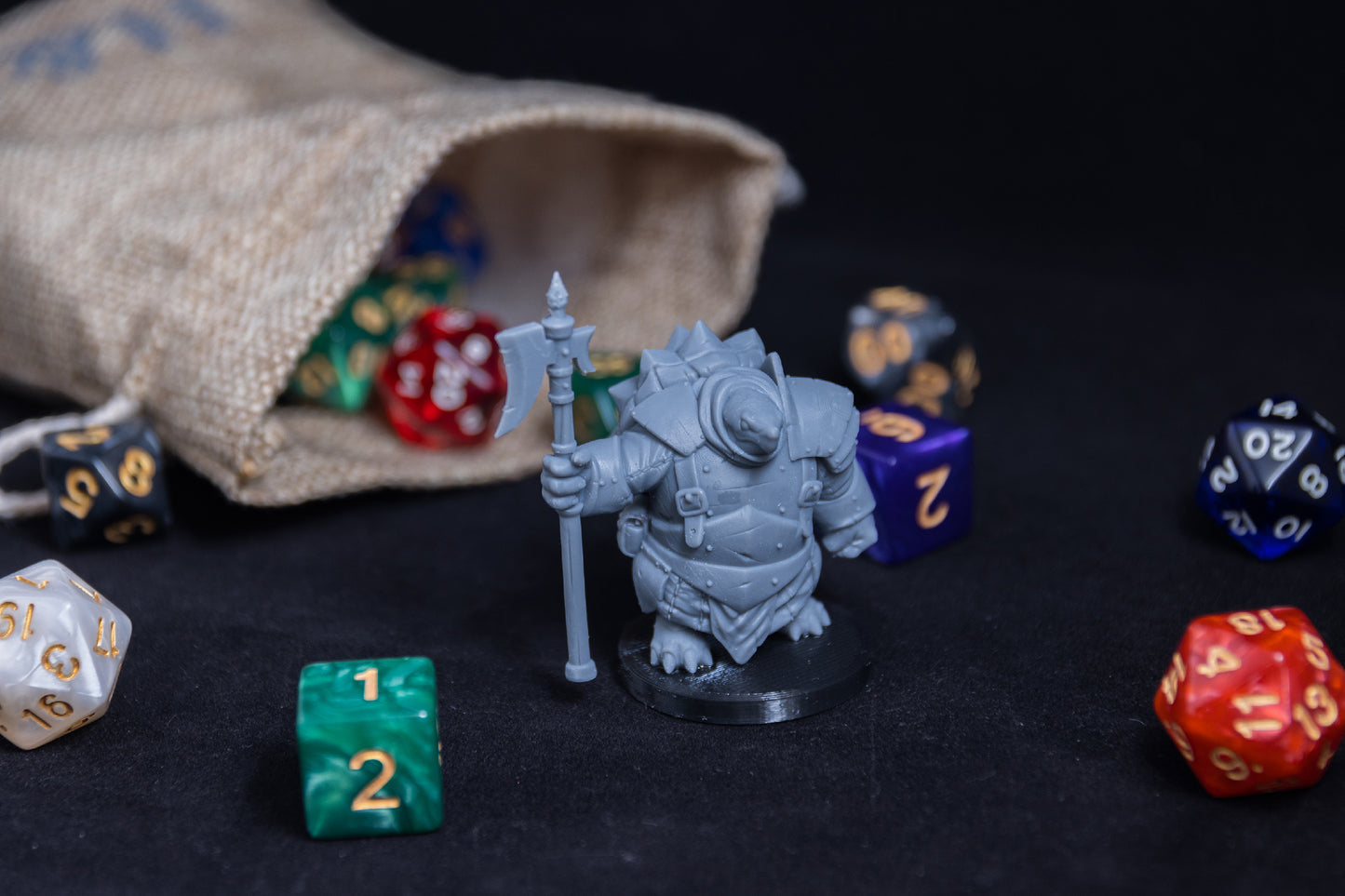 Tortle Armoured, 3D Printed Resin Miniature