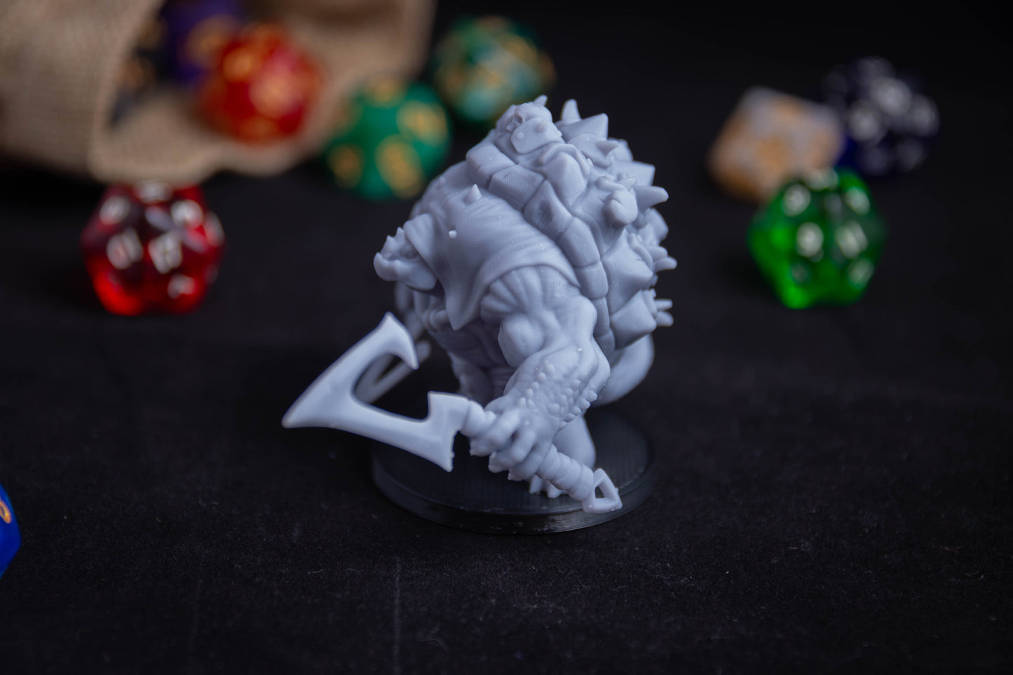 Tortle Warlord, 3D Printed Resin Miniature